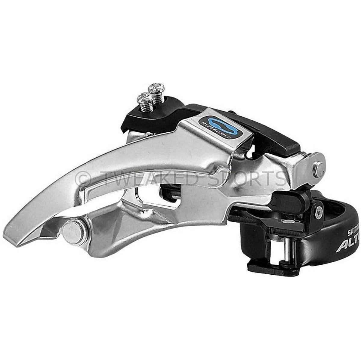 SHIMANO Front Derailleur (MTB) FD-M310-B Band Type φ34.9mm (31.8/28.6mm adapter included) Top Swing/Dual Pull Compatible with 3×8S/7S Compatible with 63-66° Top Gear: 42/48T EFDM310X3 ALTUS