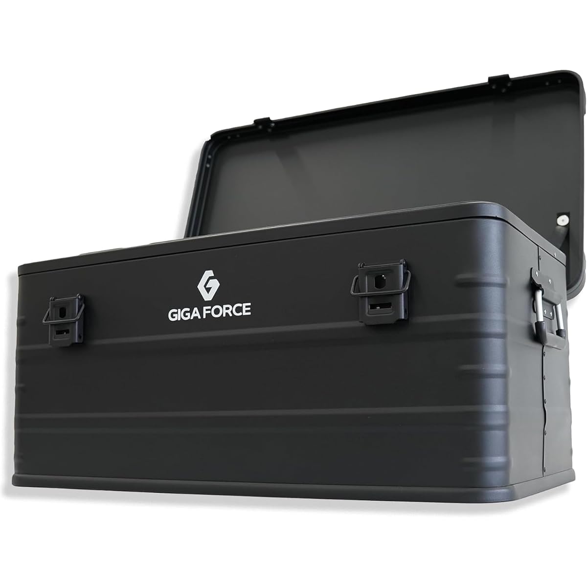 BIRDX Aluminum Container Storage Box Camping Outdoor Large Capacity 95L (Japanese Company Planning) (Black 95L)