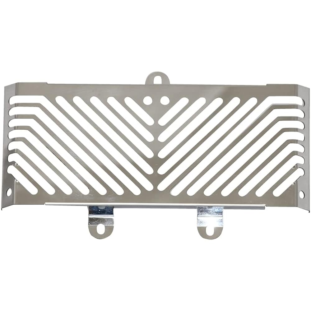 Kawasaki Zephyr 400/Zephyr 750 Stainless Steel Oil Cooler Cover, Silver