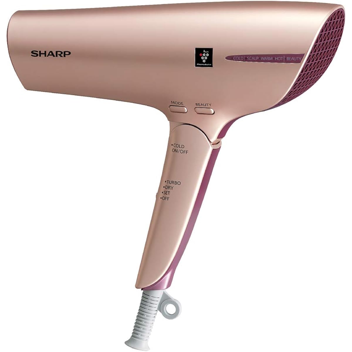 Sharp Dryer Quick Dry Low Temperature Large Air Volume Equipped with Plasmacluster Gold IB-HP9-N