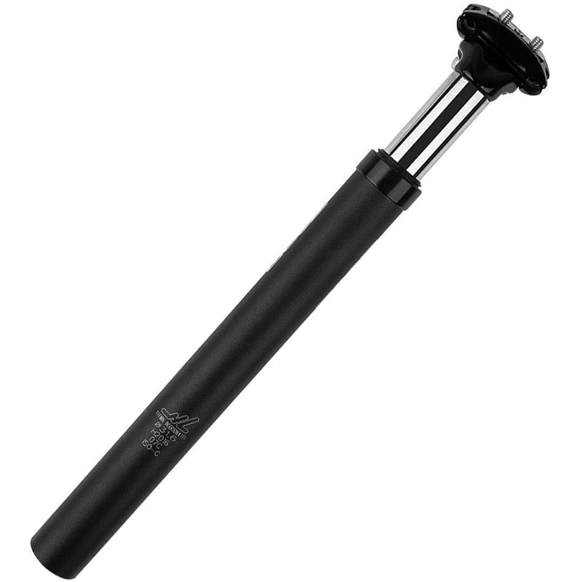 ZOOM φ27.2/28.6/30.0/30.4/30.8/31.6/33.9×350mm Coil Spring Suspension Seat Post Adjustment Aluminum Alloy Bike Parts Black