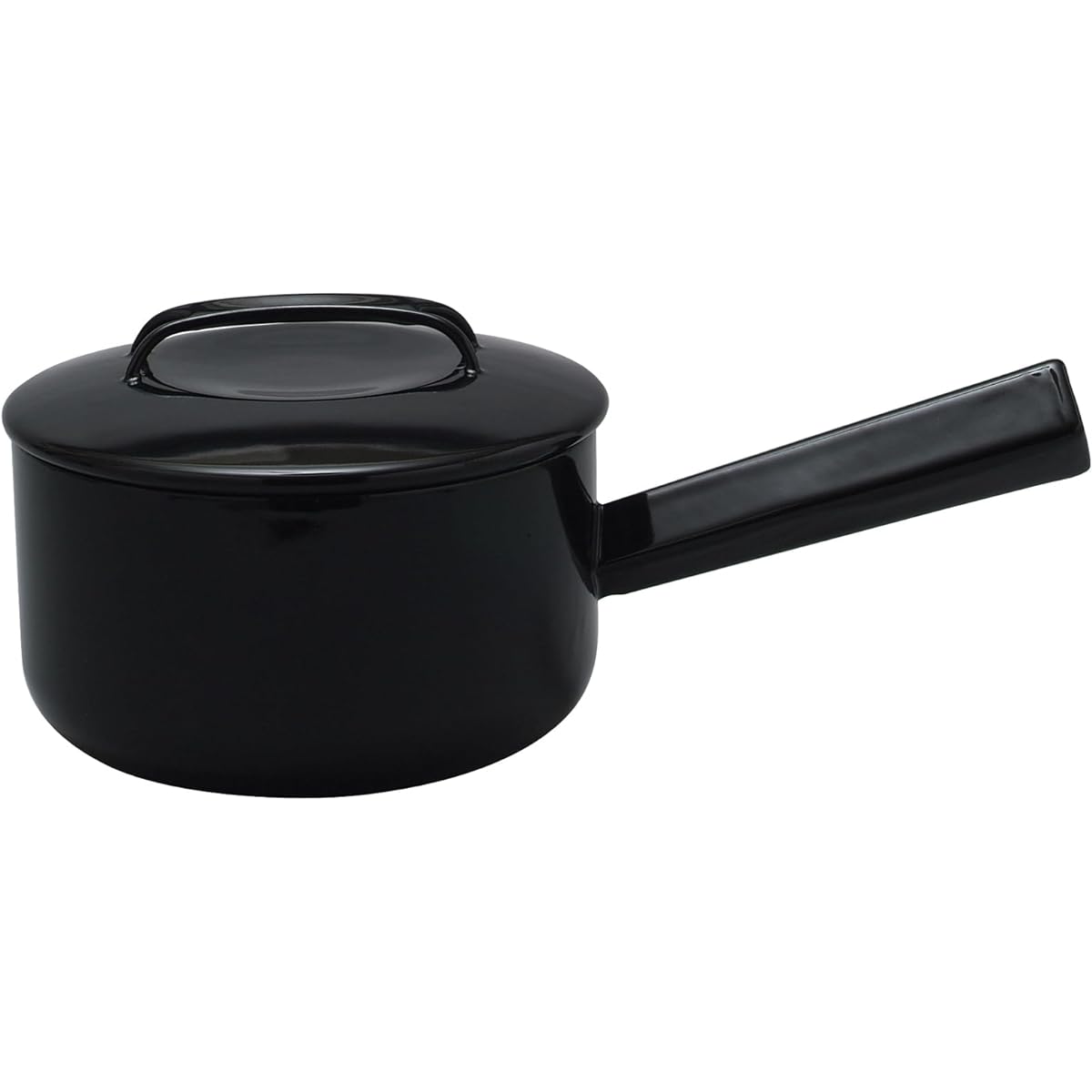 Noda Horo Saucepan Enamel 17cm IH Compatible Black Made in Japan NOMAKU NOM-17NBK