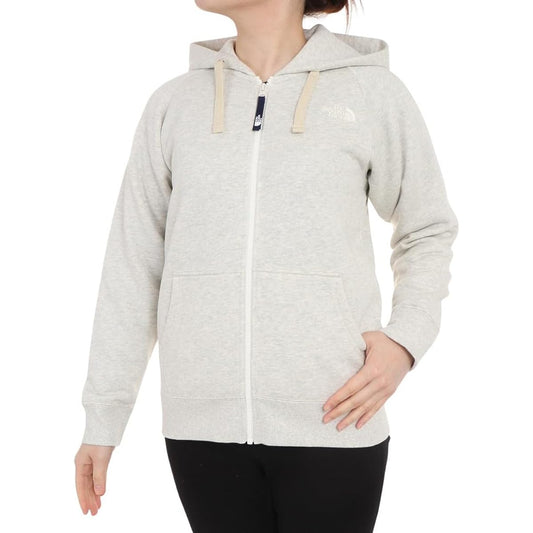 [The North Face] Women's Parka Rear View Full Zip Hoodie Organic Cotton
