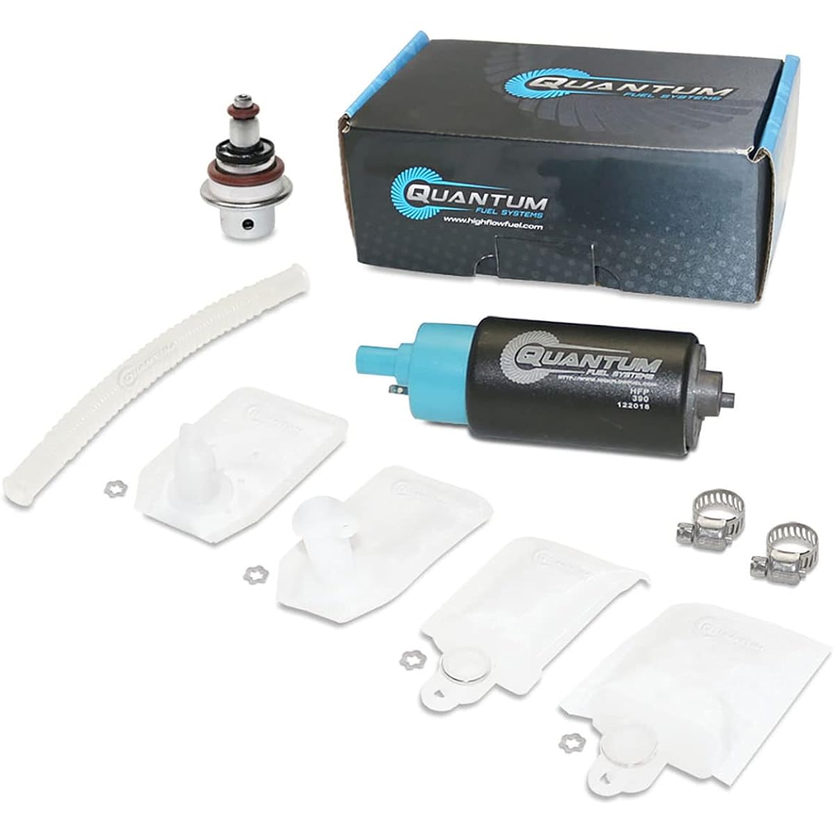 HFP-390-UR Yama WR250F R X WR25R WR450 / XT250 / YZ250 F FE FX / YZ450 F FB FX 2008-2019 Motorcycle Fuel Pump and Mounting Kit Pressure Regulator