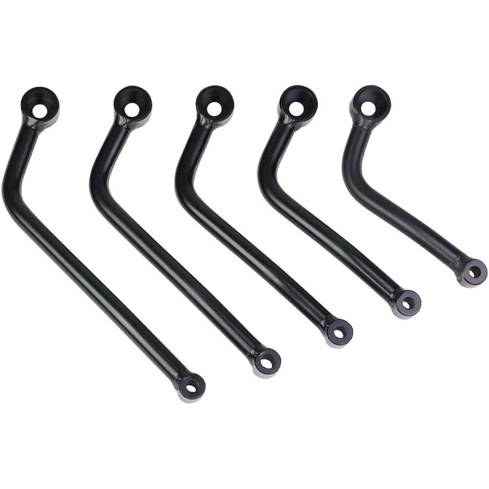 Nankai MSTB225FR Universal Muffler Stay, ?0.6 inches (16 mm), FR Type, Black
