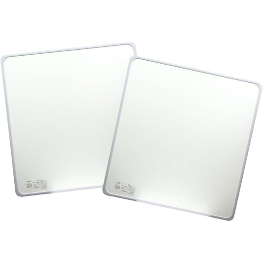 Oe Combination Bath Lid Ivory Set of 2: Width 73 x Length 138cm Mildew Resistant Antibacterial Made in Japan L-14 Pack of 2