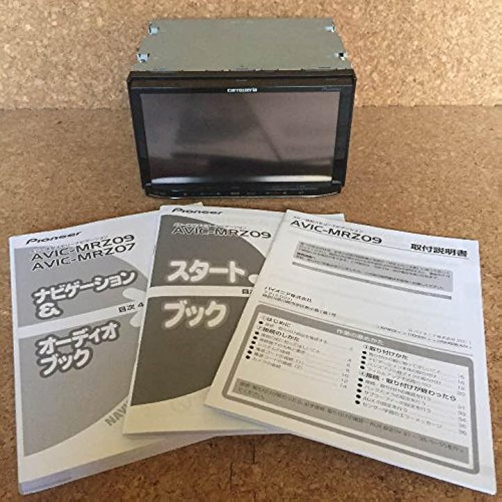 Pioneer Car Navigation Carrozzeria AV Integrated Memory Navigation 7 Type Wide AVIC-MRZ09 Bluetooth/DVD/CD/SD/USB