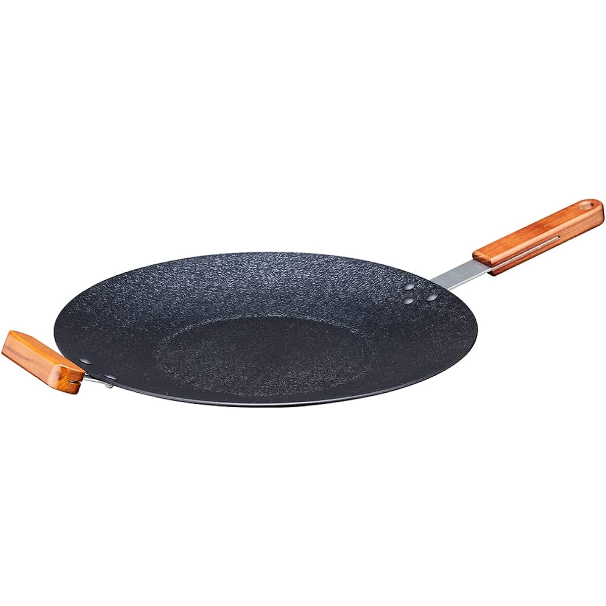 Doshisha Multi Griddle Pan 34cm For Gas Fire Only Non-Stick BBQ Outdoor Camping Frying Pan Iron Plate