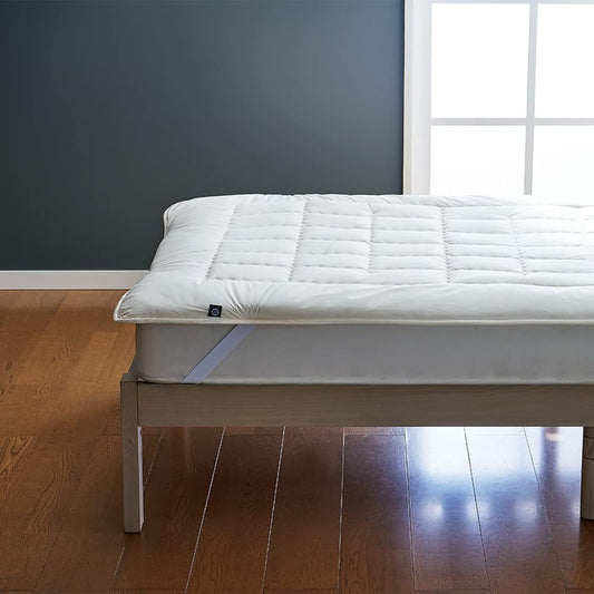 03BASIC Washable Bed Pad 100% Cotton SD (Semi-Double) Kinari BPC070SD