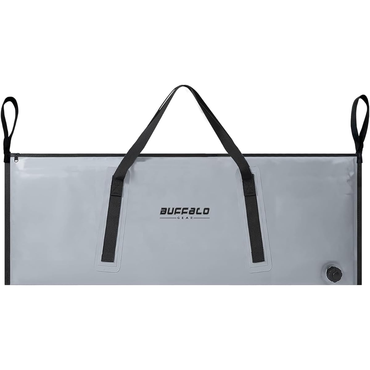 Buffalo Gear Insulated Fishing Cooler Bag, 100 x 45cm 120 x 45cm Leakproof Insulated Fishing Cooler Portable Waterproof Fish Bag Keeps Ice Cold for Over 24 Hours