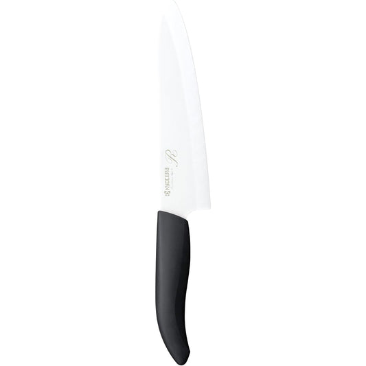 Kyocera Japanese Knife Fine Ceramic Chef's 180mm Dishwasher Safe Black FKR-180CX-FP