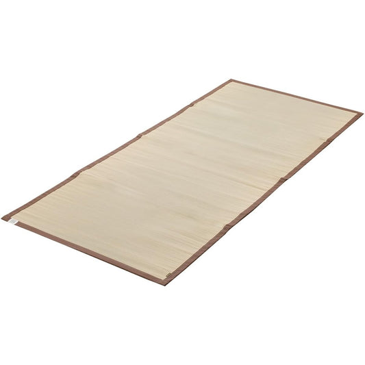 Hagiwara Igusa Sheet Sleeping Mat Brown Approx. 88X195cm "Kibi" Domestic Made 28943400