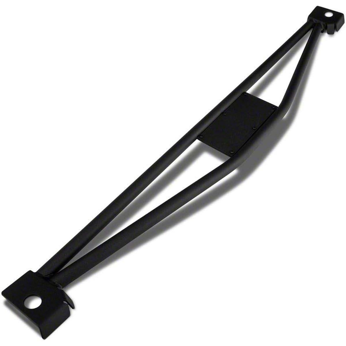 SR Performance Rear Shock Tower Blace Black 05-14 Mustang Compatible