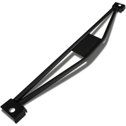 SR Performance Rear Shock Tower Blace Black 05-14 Mustang Compatible