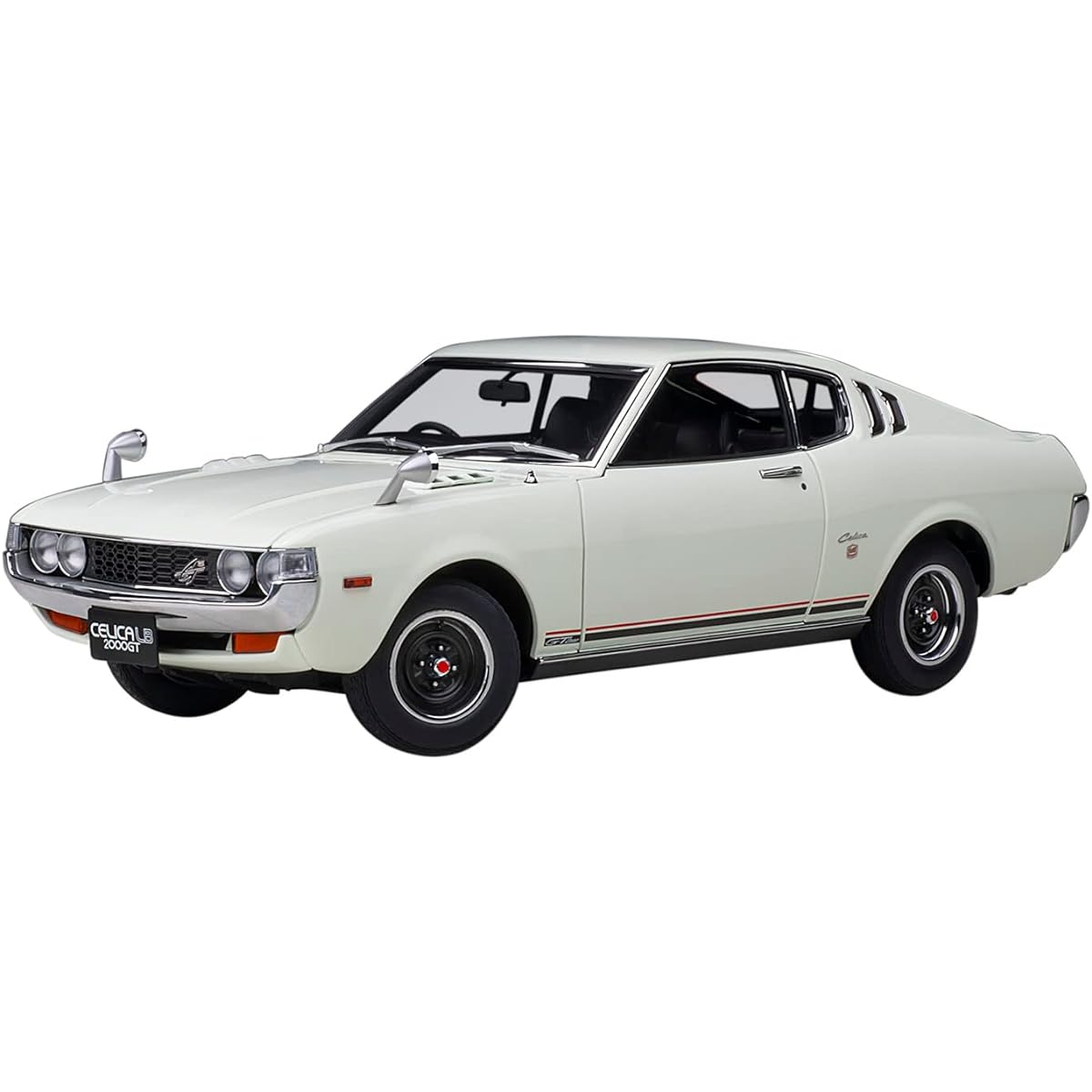 AUTOart 1/18 Toyota Celica Liftback 2000GT (RA25) 1973 White Finished Product