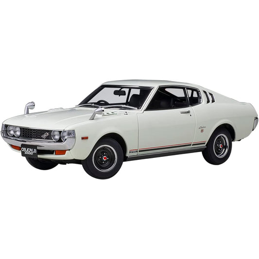 AUTOart 1/18 Toyota Celica Liftback 2000GT (RA25) 1973 White Finished Product