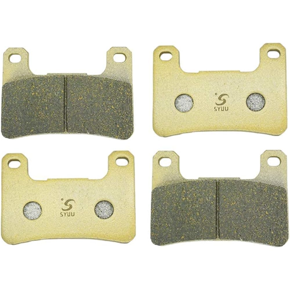 SYUU Motorcycle Replacement Front Brake Pad Suzuki GSXR 600 & GSXR 750 (2004-2010) GSXR 1000 (2004-2011) FA379FF
