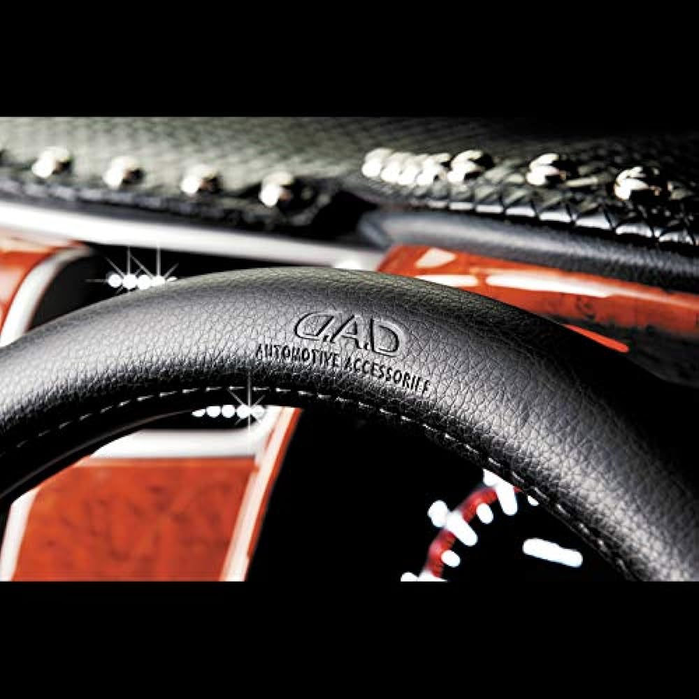 Garcon DAD Steering Cover Steering Cover VEGA Black S Size D.A.D HA135-01