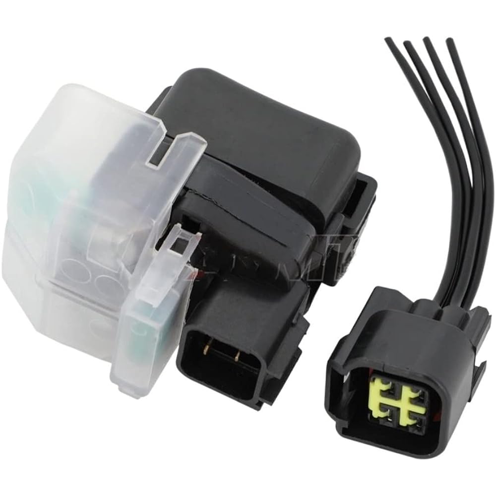 Motorcycle Starter Relay Starter Relay Solenoid and Plug for Suzuki GSF1250S Bandit S GSX650F Katana GSX1250FA VZR1800Z M109R Boulevard Cruiser