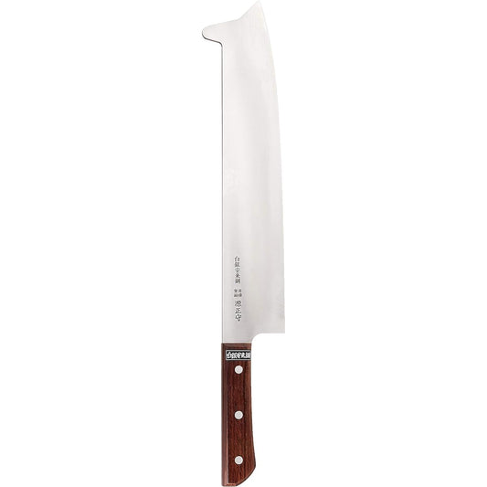 Endo Shoji Commercial Anti-Slip Frozen Knife 30cm Silver Yasugi Steel Made in Japan ALI23030