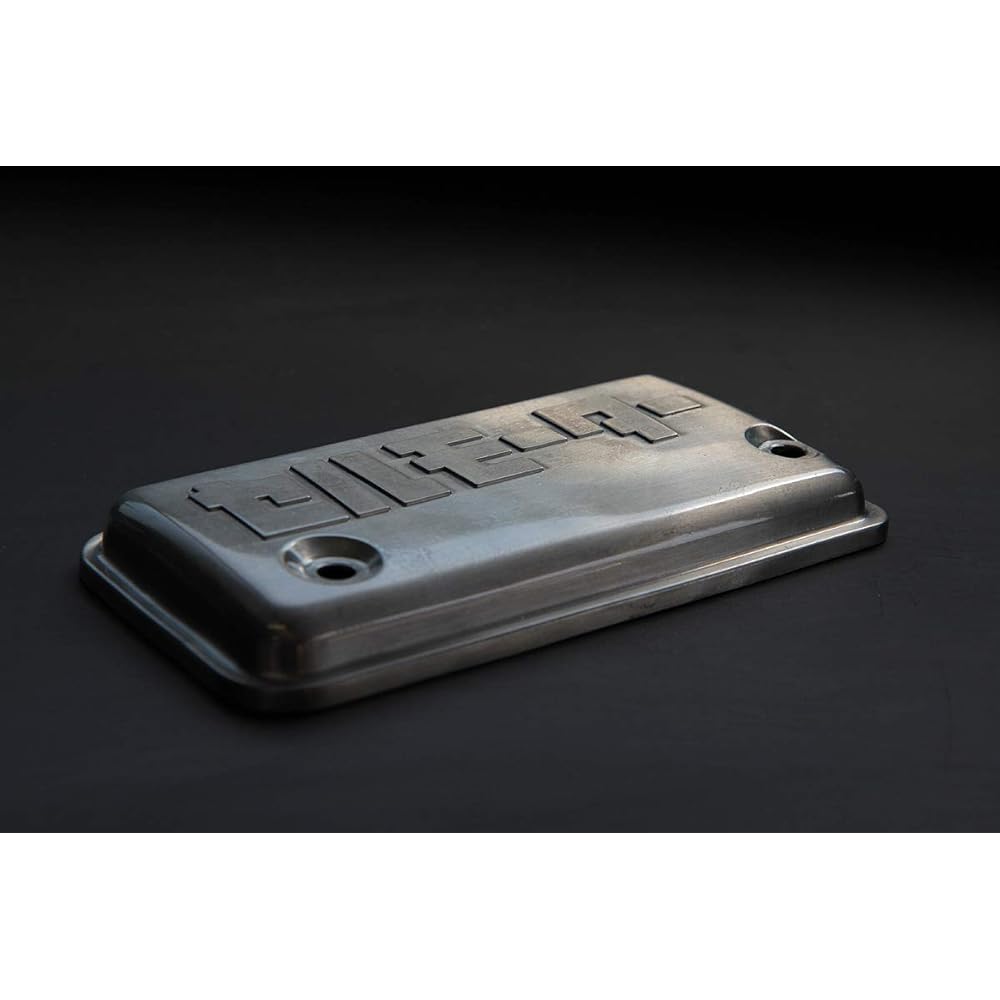 CHERRY [554] Z400FX cell motor cover with logo aluminum buff finish CELL-COVER-PLS