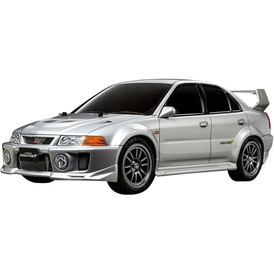 Tamiya 1/10 Electric RC Car Series No.713 1/10RC Mitsubishi Lancer Evolution V (TT-02 Chassis) 58713
