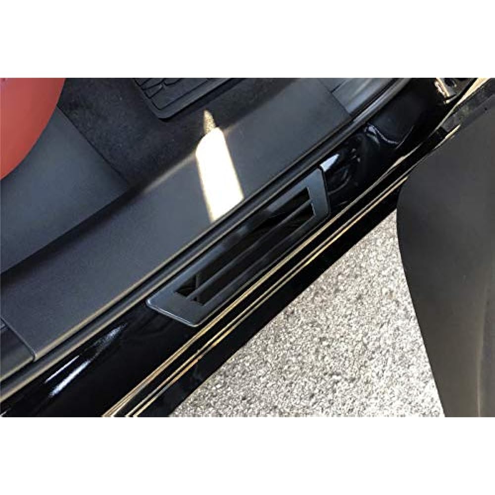 Samurai Produce Mazda MAZDA3 BP Series Exclusive Scuff Plate Side Step Outside Front Rear Set 4P Car Body Protection Rubber Black Hairline