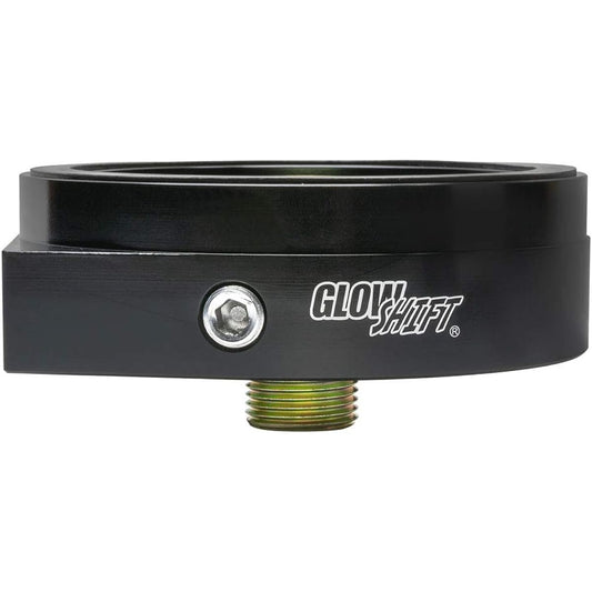 GLOWSHIFT Oil Filter Sandwich Adapter Chevo Race Mall Block 305/350-13/16-16 Supports threads-Up to 1/8-27npt Oil pressure & temperature sensor installed-O-ring and port plug