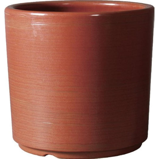 Plus Garden Flowerpot Cover for Column Planter No. 10 with Casters Φ430mm No Bottom Hole Maron Shigaraki Ware 410-05