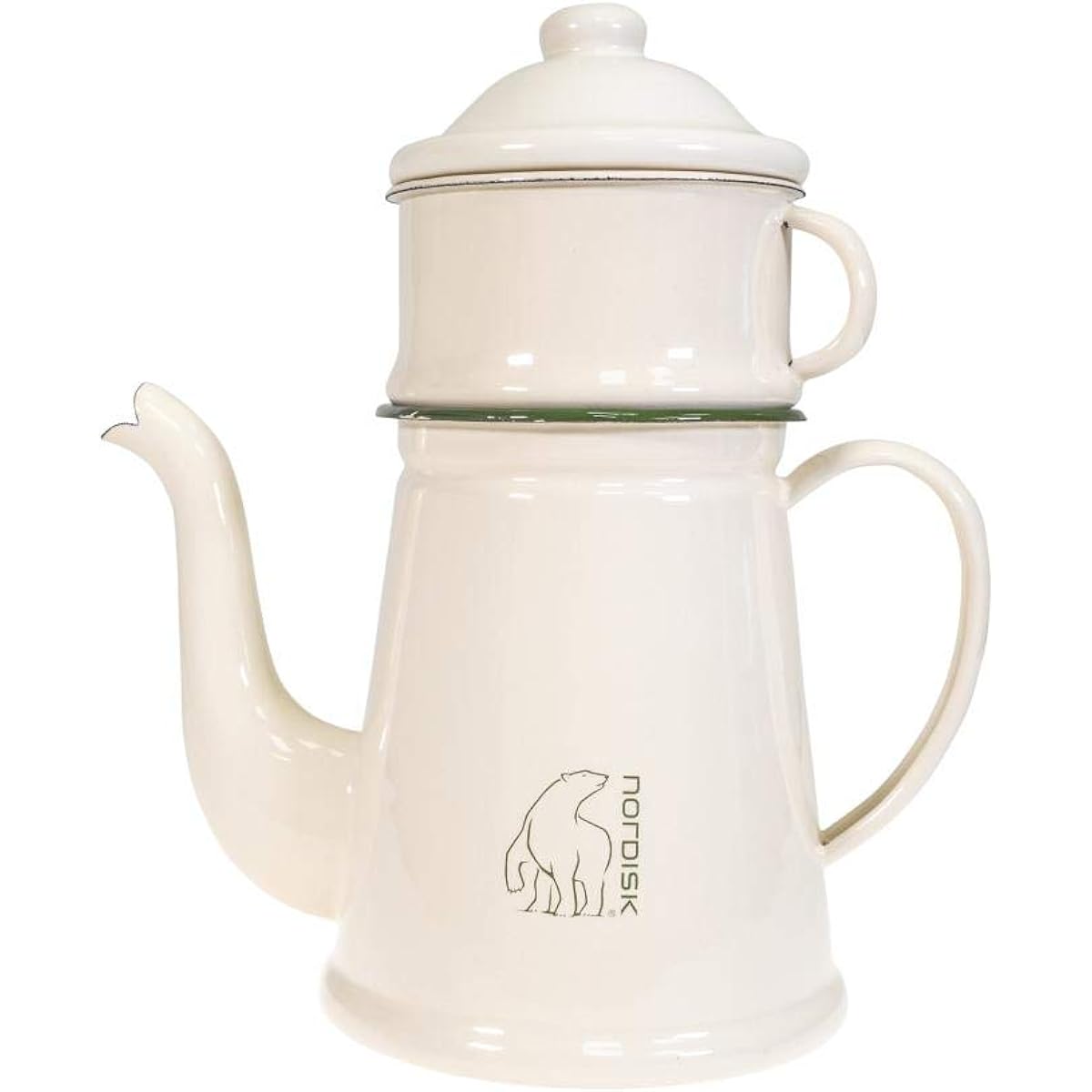 NORDISK Outdoor Camping Enamel Madam Blue Coffee Pot (Madam Bla Coffee) 1.5l [Genuine Japanese Product]
