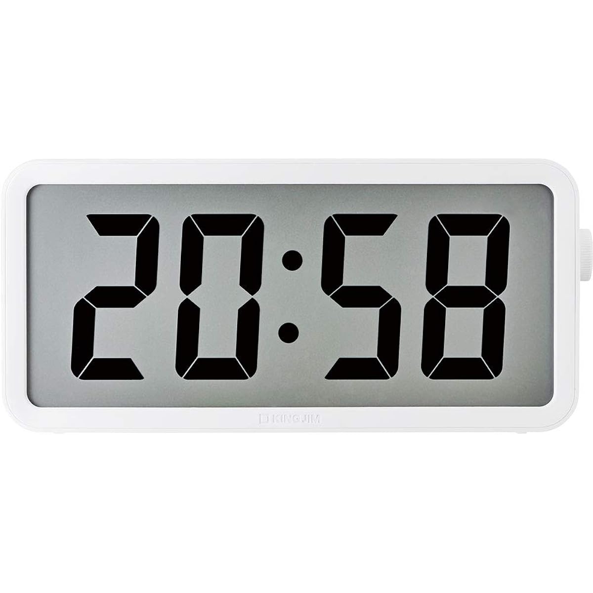 King Jim Radio Clock Zalarge Timer Clock DTC-001W