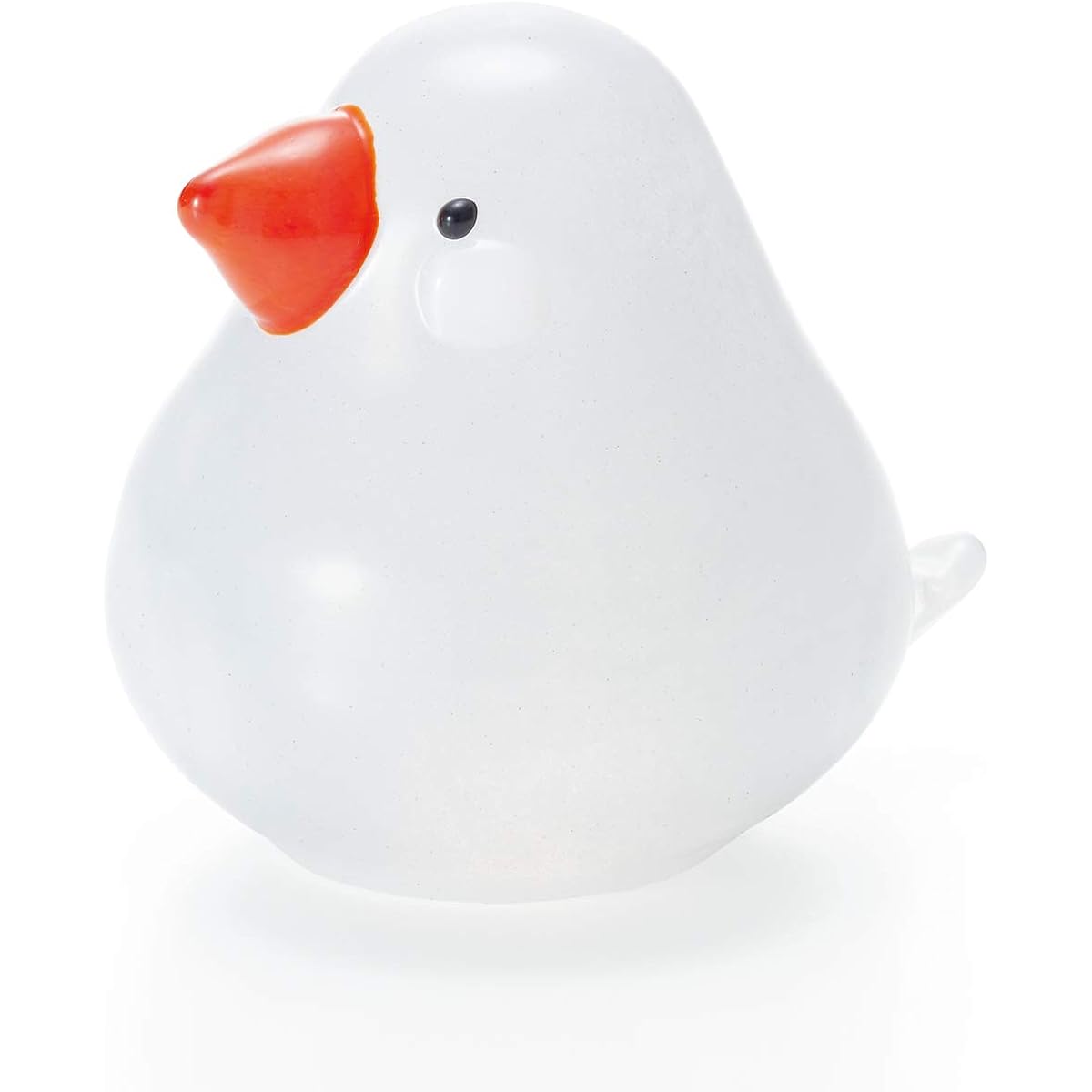 Adelia Ornament My Family Sparrow Maru Daifuku [Glass/Handmade/White Sparrow] Made in Japan Comes in a Box Interior Birthday Gift Present F-71972