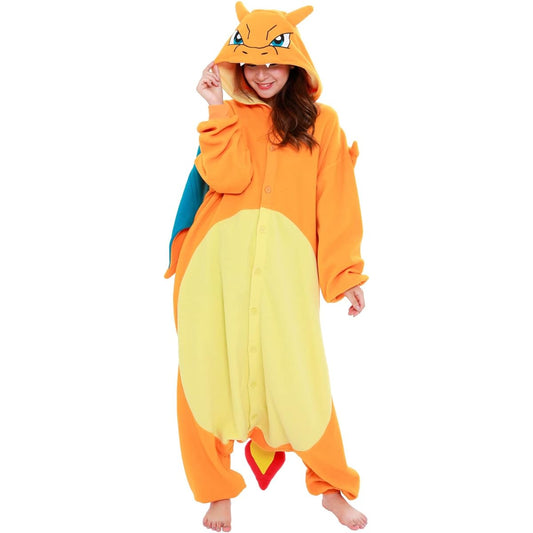 SAZAC Character Fleece Kigurumi Pokemon Charizard