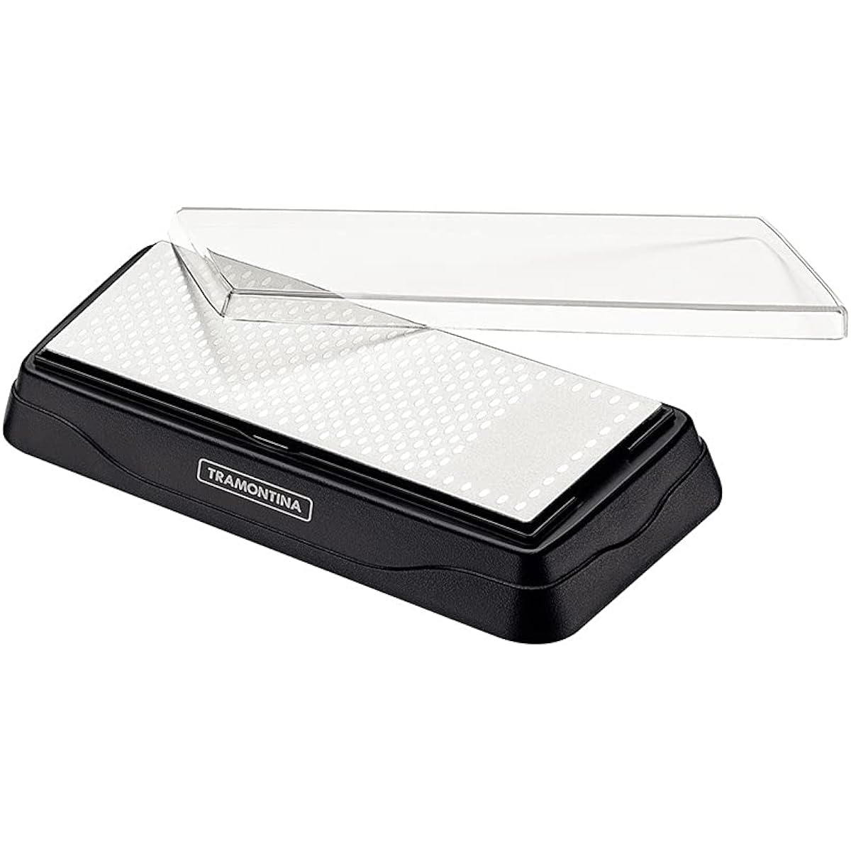 Tramontina 2-sided Diamond Sharpener Whetstone Profio Tabletop Knife Sharpening Made in Brazil 24030/000 TRAMONTINA