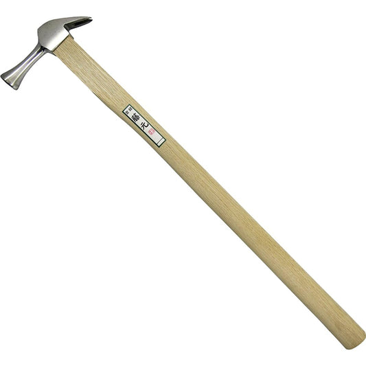 KONYO Fujimoto Temporary Frame Hammer, Stainless Steel, Small, with Stopper, Made of Oak Wood, 2 Shaku Handle