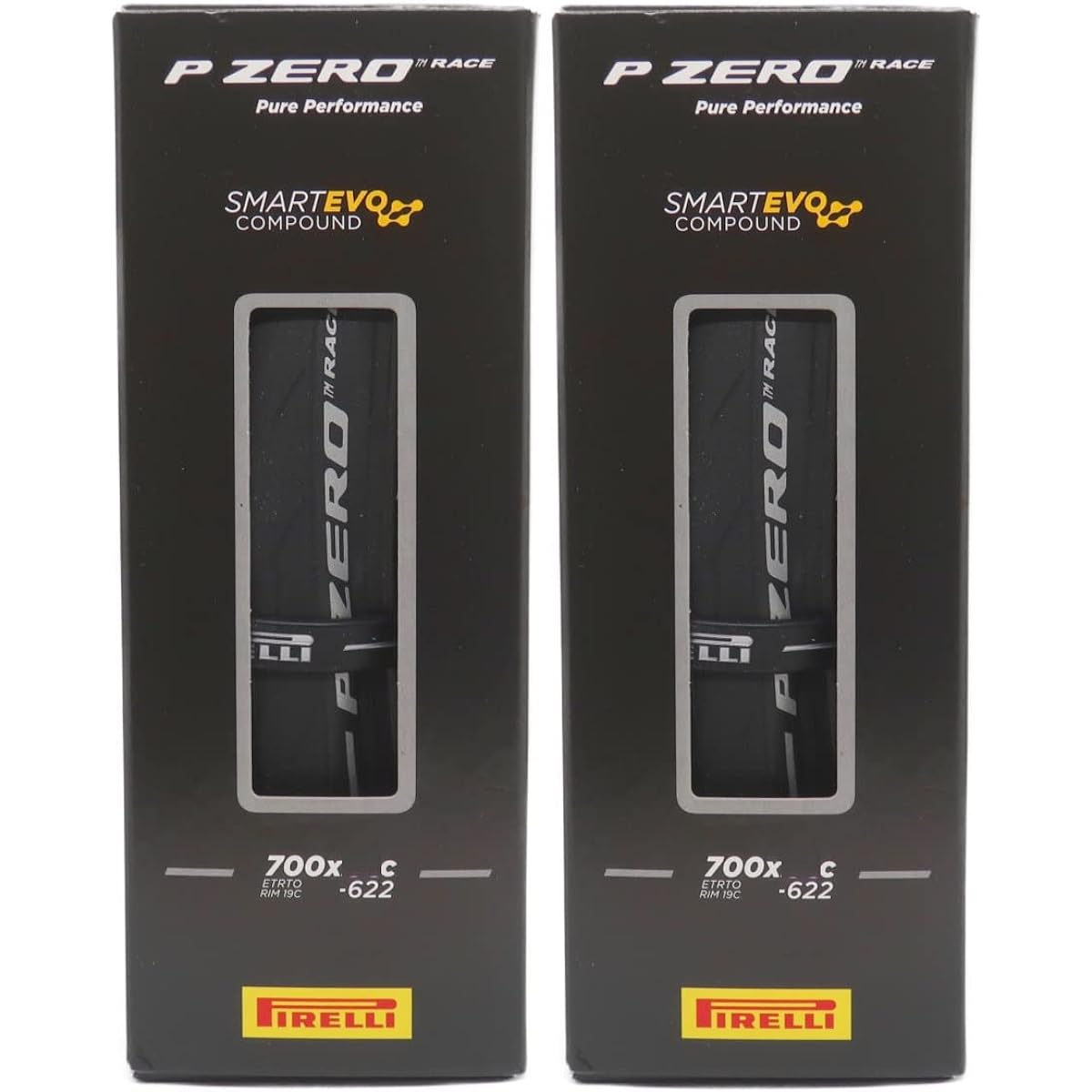Set of 2 PIRELLI P ZERO RACE Clincher Tire WO 700C [Parallel Import]