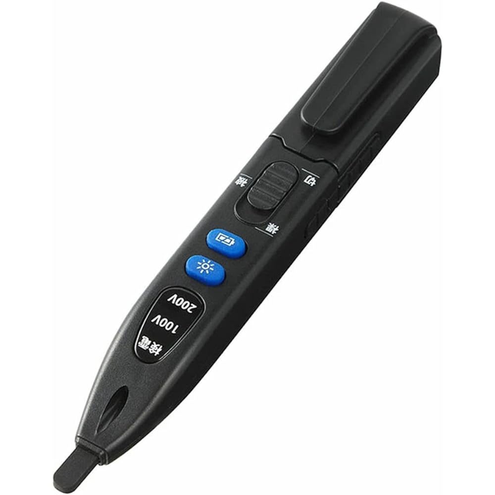 ELPA Voltage Detection Pen Voltage Detector Pen Type 7V~1000V Contact Type Non-Contact Type With LED Light Voltage Discrimination Function V-17