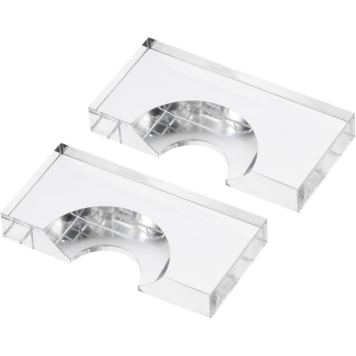 PATIKIL 2pcs 2 1/16“ Acrylic Billiard Locator for Pool Ball Snooker Ball Holder Billiard Ball Location Marker Clear