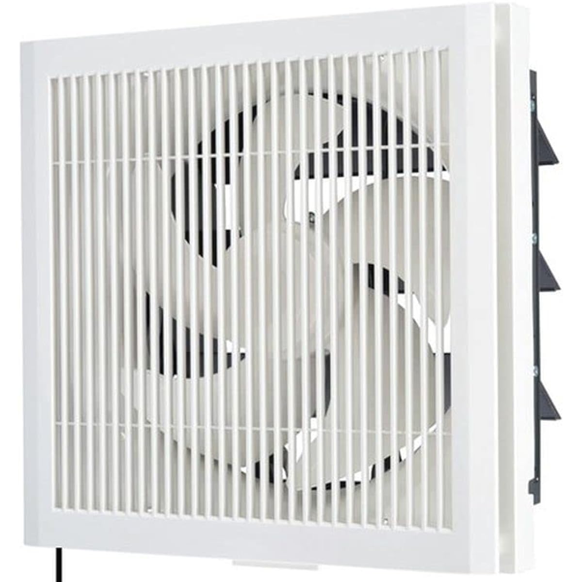 MITSUBISHI ELECTRIC Standard Ventilation Fan Clean Compaq Lattice Type Interlocking Shutter Drawstring Included 20cm White EX-20LK9-C