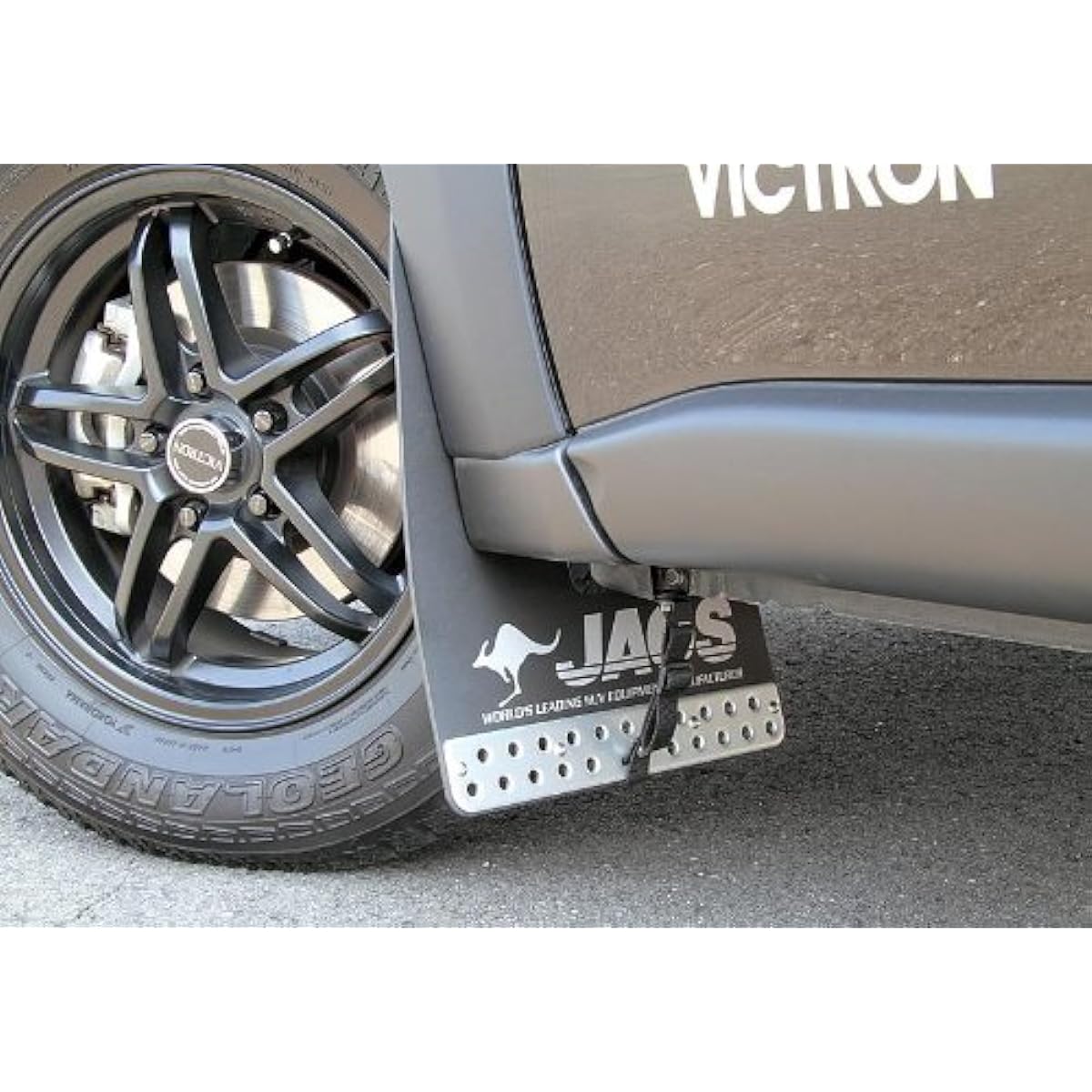 JAOS Mudguard III Front Set Black X-Trail 31 Series MUD GUARD3 BLACK FRONT X-TRAIL 07+ [Year: 07.08-] [Compatible with: ALL] B622442F