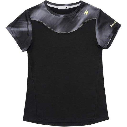 [Le Coq Sportif] T-shirt, Graphic Game Shirt, Sweat Absorbent, Quick Drying, UV CUT (UPF50+) SUNSCREEN JTA Officially Approved, Official Short Sleeve, Women's