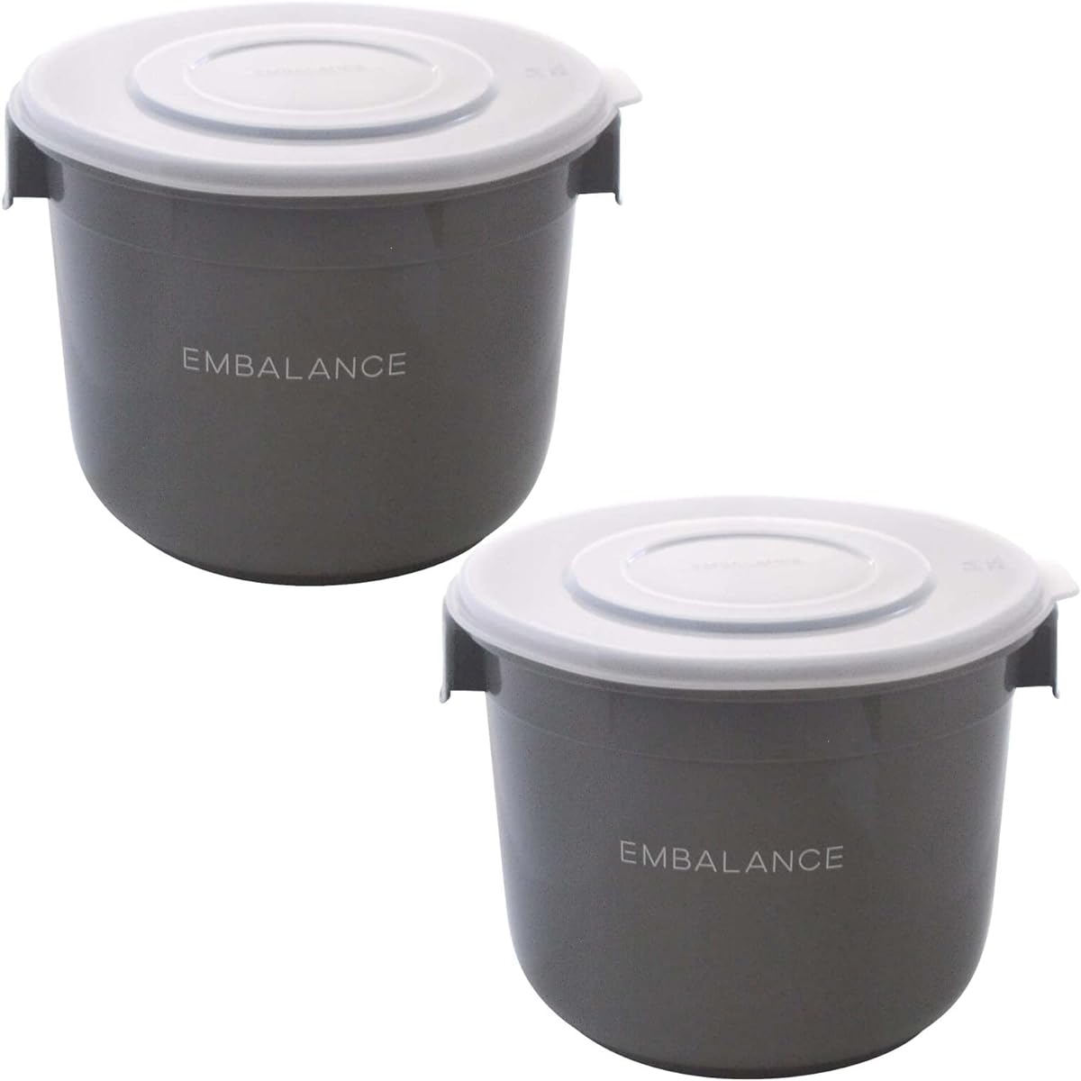 Willmax Embalance Freshness Keeping Container Round 6L Set of 2