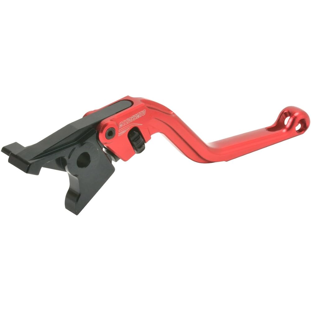 ACCOSATO CNC Brake Lever F041 Main Compatibility: GSX1300R Hayabusa (08-16) Short (Three Finger) Red EDF041.S.R