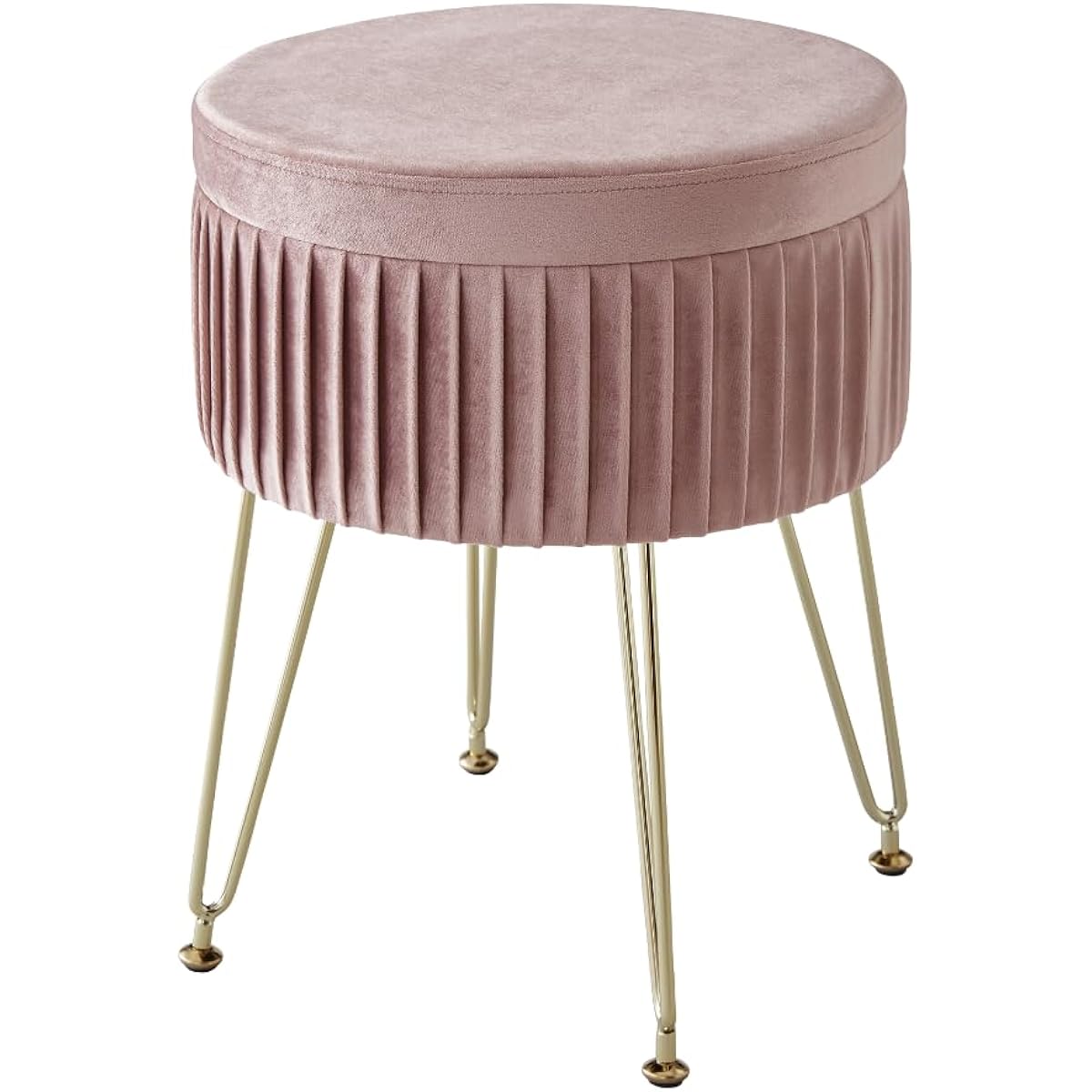 Takeda Corporation [Stool/Ottoman/Storage] Pink 36×36×45cm Elegant stool with legs M3-EAS36PI