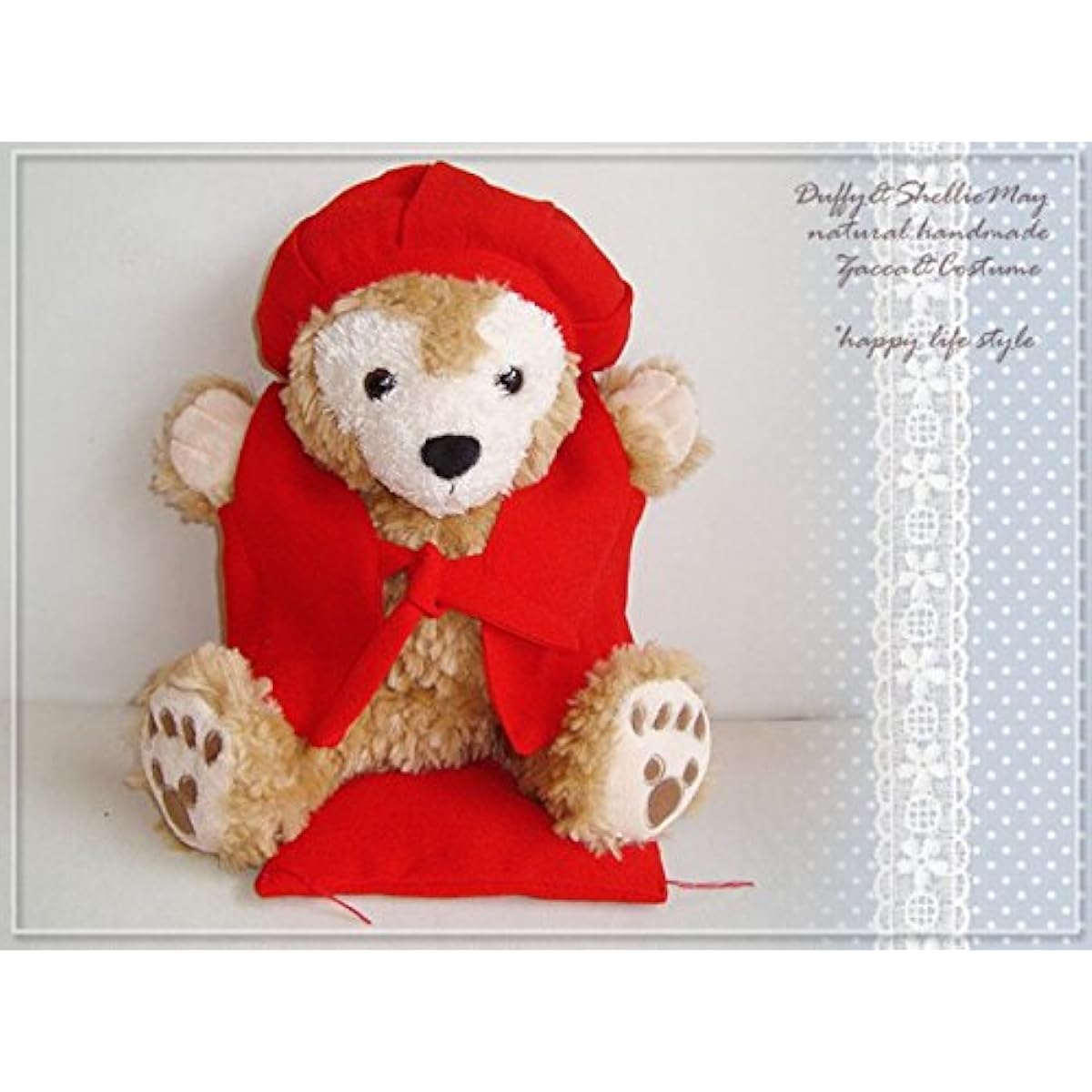 Duffy Shellie May Costume Puppet Duffy 60th Birthday Celebration! Red Chanchanko & Hat Kanreki-P
