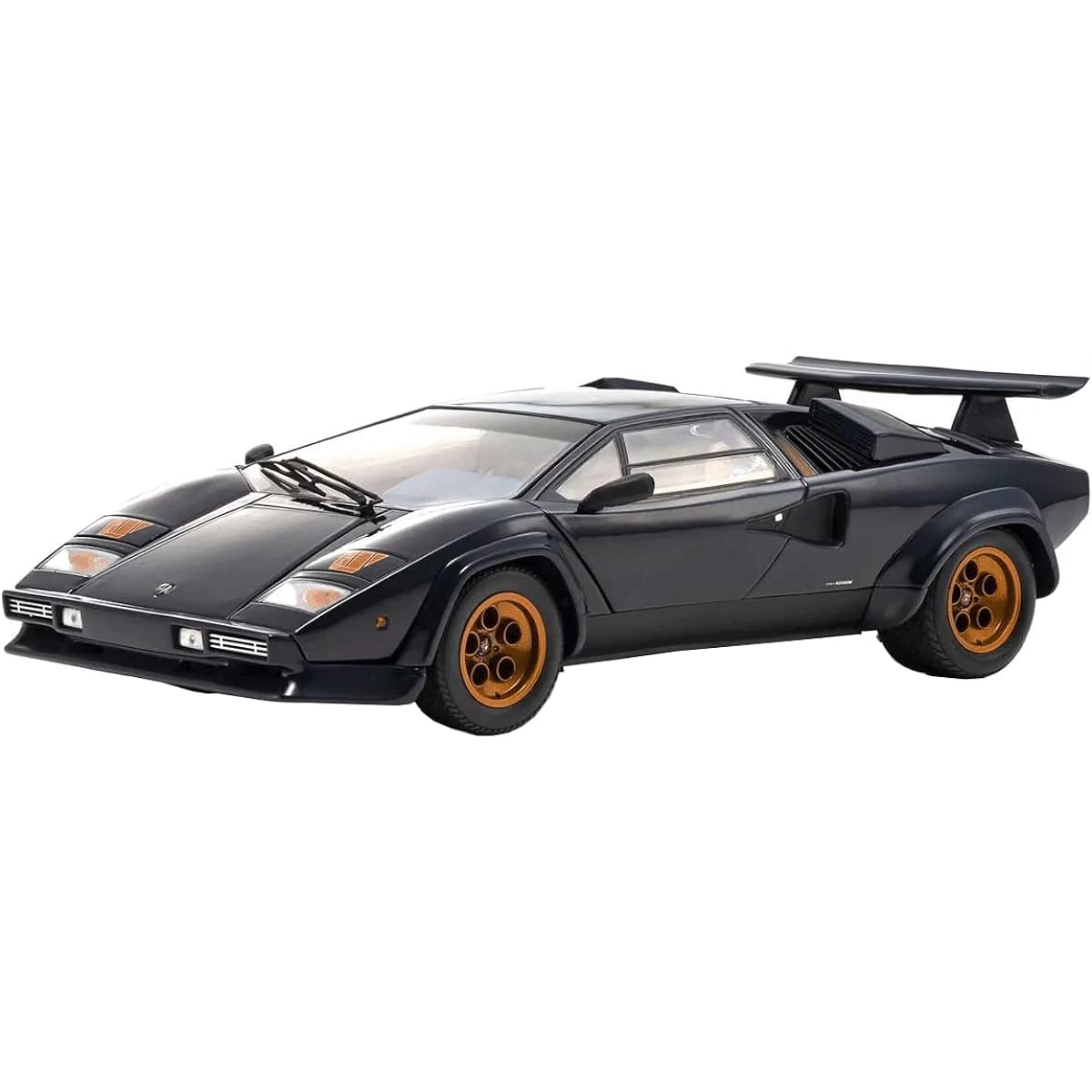 Kyosyo Original 1/18 Lamborghini Countach Walter Wolf Dark Blue Finished Product
