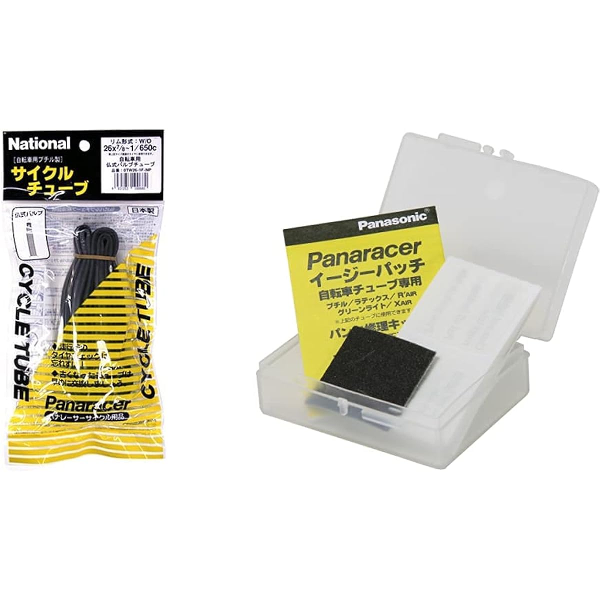 Panaracer Made in Japan Tube [26 x 7/8-1] [650 x 23~25C] Presta Valve 34mm / 48mm