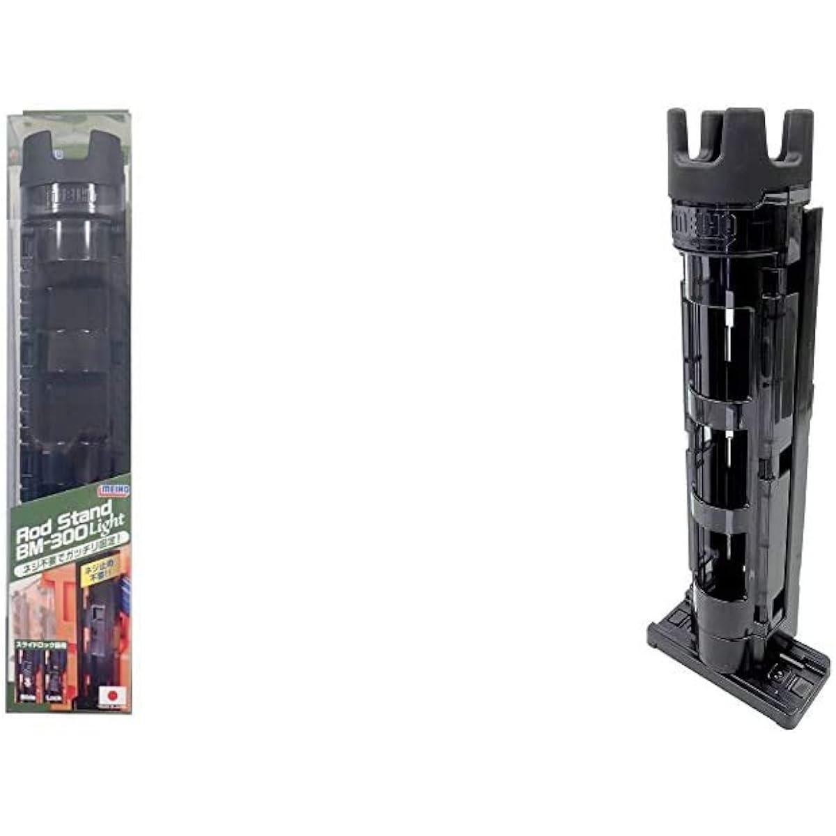 MEIHO Rod Stand BM-300 Light Clear Black x Black