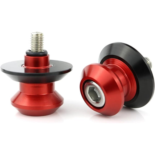 Motorcycle Swing Arm Spool Slider FOR Y-am-ah-a YZF-600R FZ1 FZ8 Fazer Motorcycle CNC Aluminum Alloy Swing Arm Bobbin Swing Arm Stand Screw Slider (Color : C)