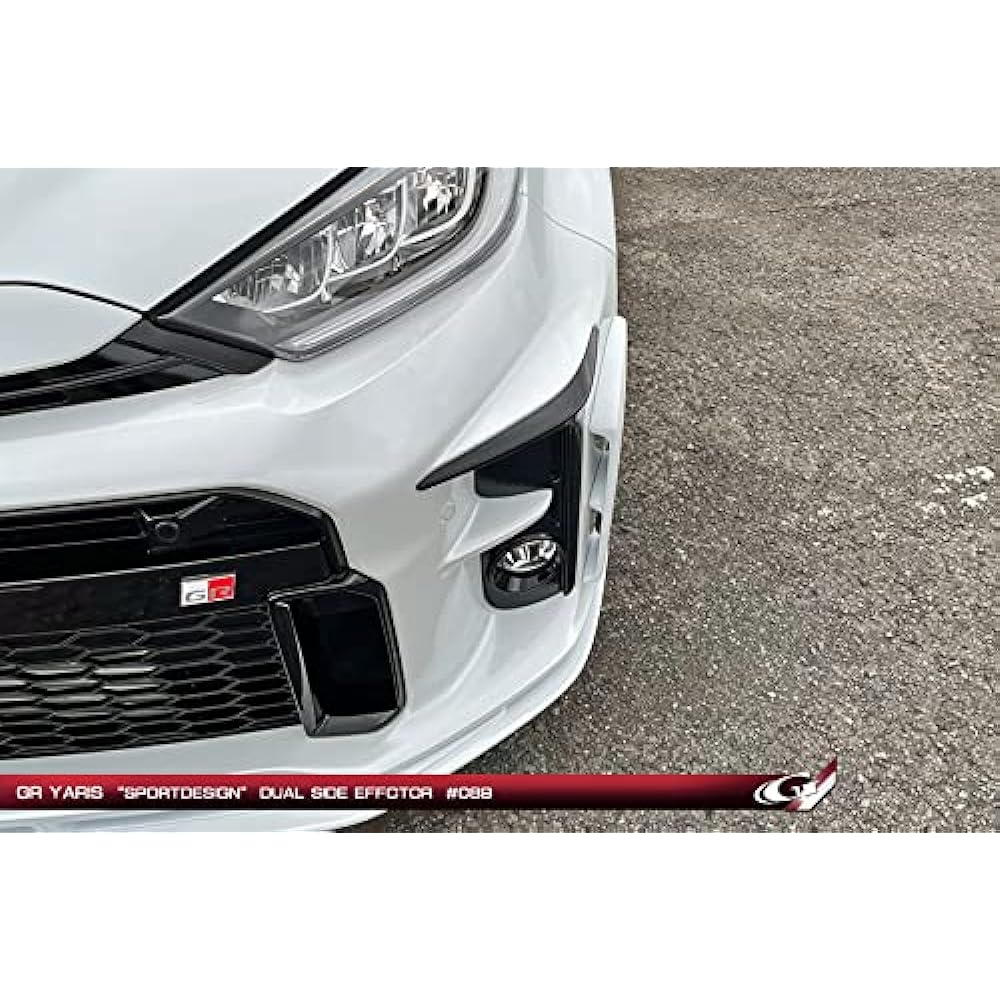 Grazio&Co.GR Yaris Dual Side Effector 089 Platinum White